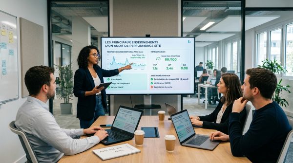 Les principaux enseignements d'un audit de performance site